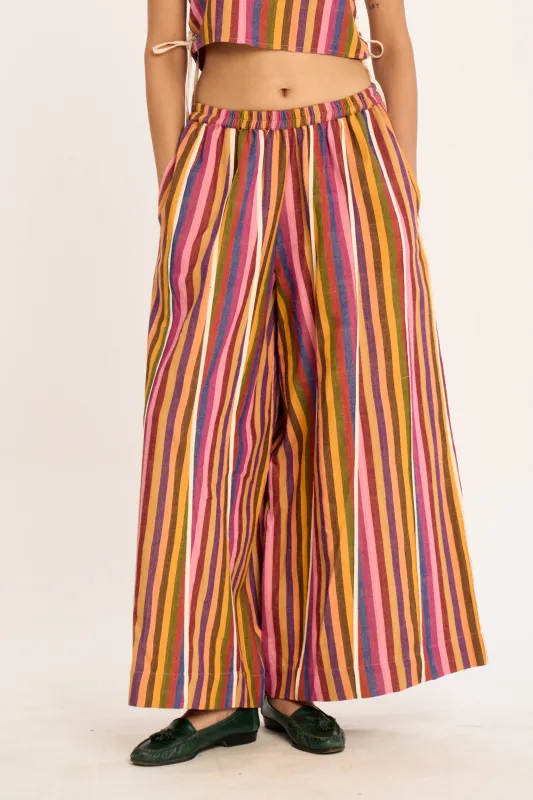 CLOVER PANTS | CRAYON STRIPES made by Rujuta Sheth