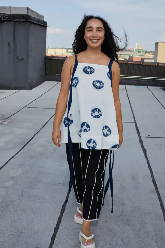ELEANOR TOP | MOON TIE DYE sold by Rujuta Sheth