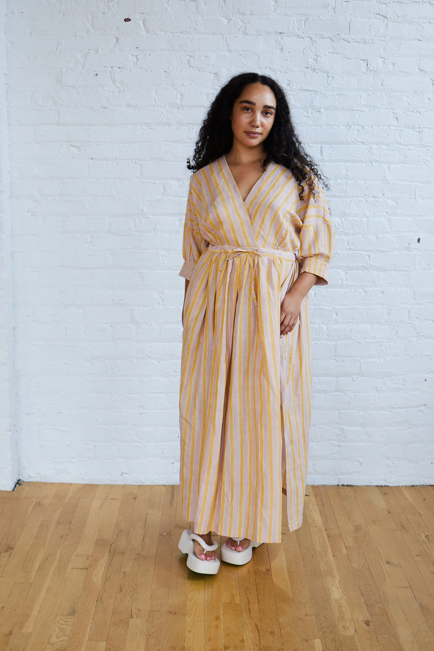MALIBU DRESS | SUNRAY STRIPES sold by Rujuta Sheth product image thumbnail 4