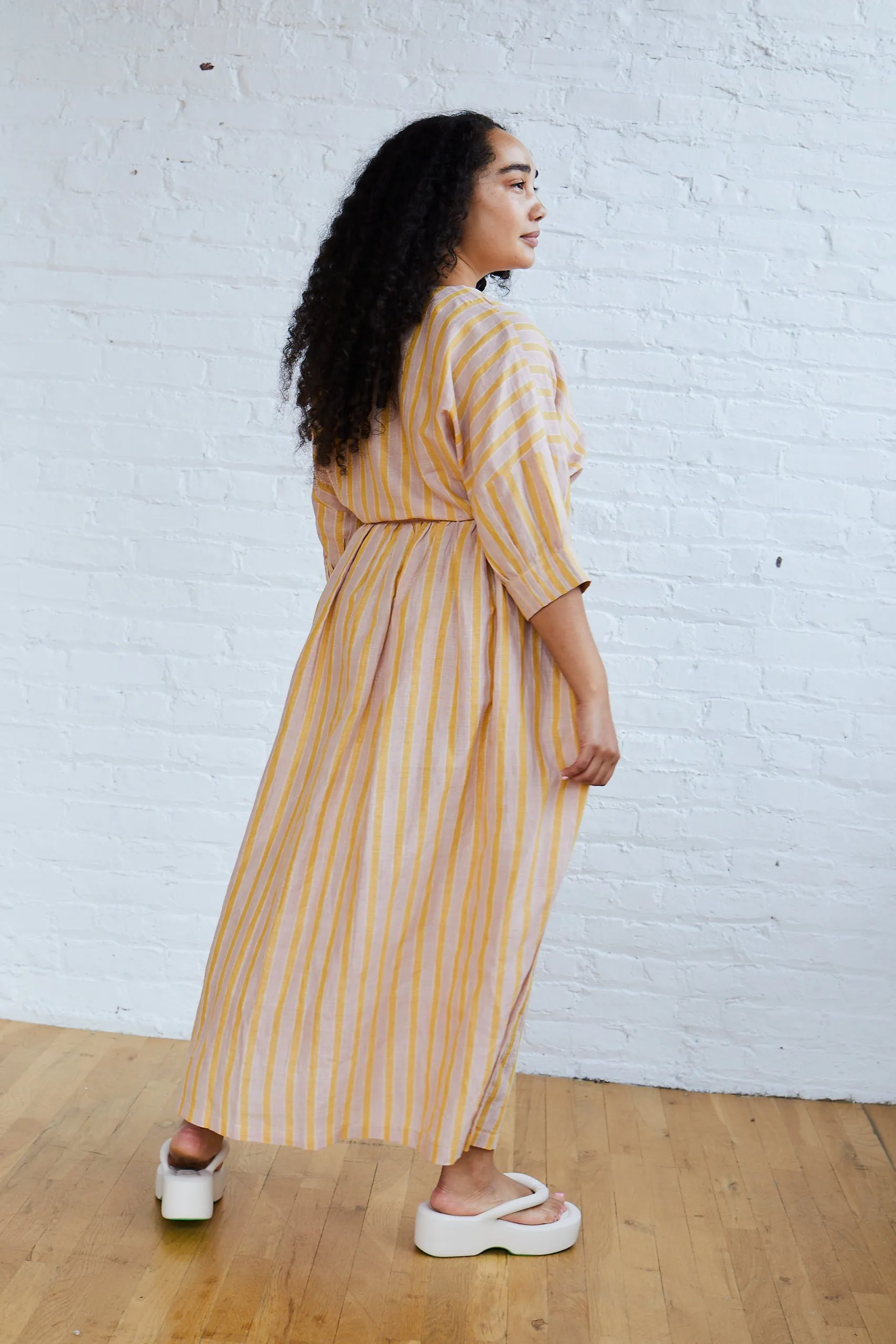 MALIBU DRESS | SUNRAY STRIPES sold by Rujuta Sheth product image thumbnail 2