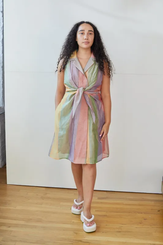 WILLA DRESS | PASTEL STRIPES sold by Rujuta Sheth