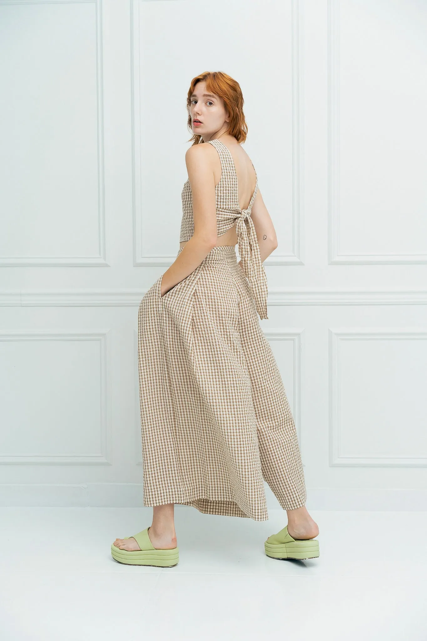 GEMA TOP | TAWNY CHEX sold by Rujuta Sheth product image thumbnail 4