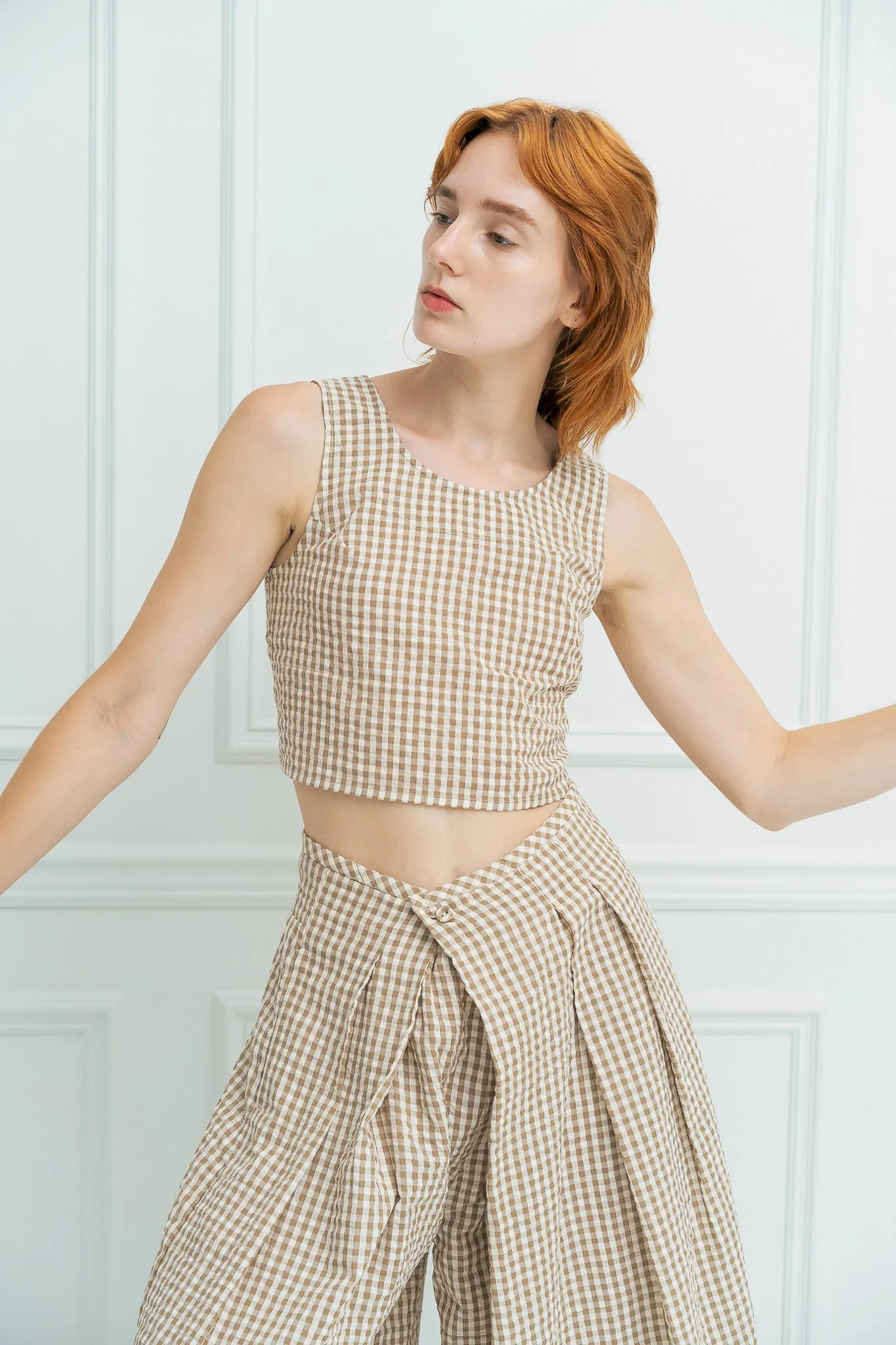 GEMA TOP | TAWNY CHEX sold by Rujuta Sheth