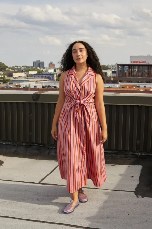 EMILY DRESS | TAXI STRIPES sold by Rujuta Sheth