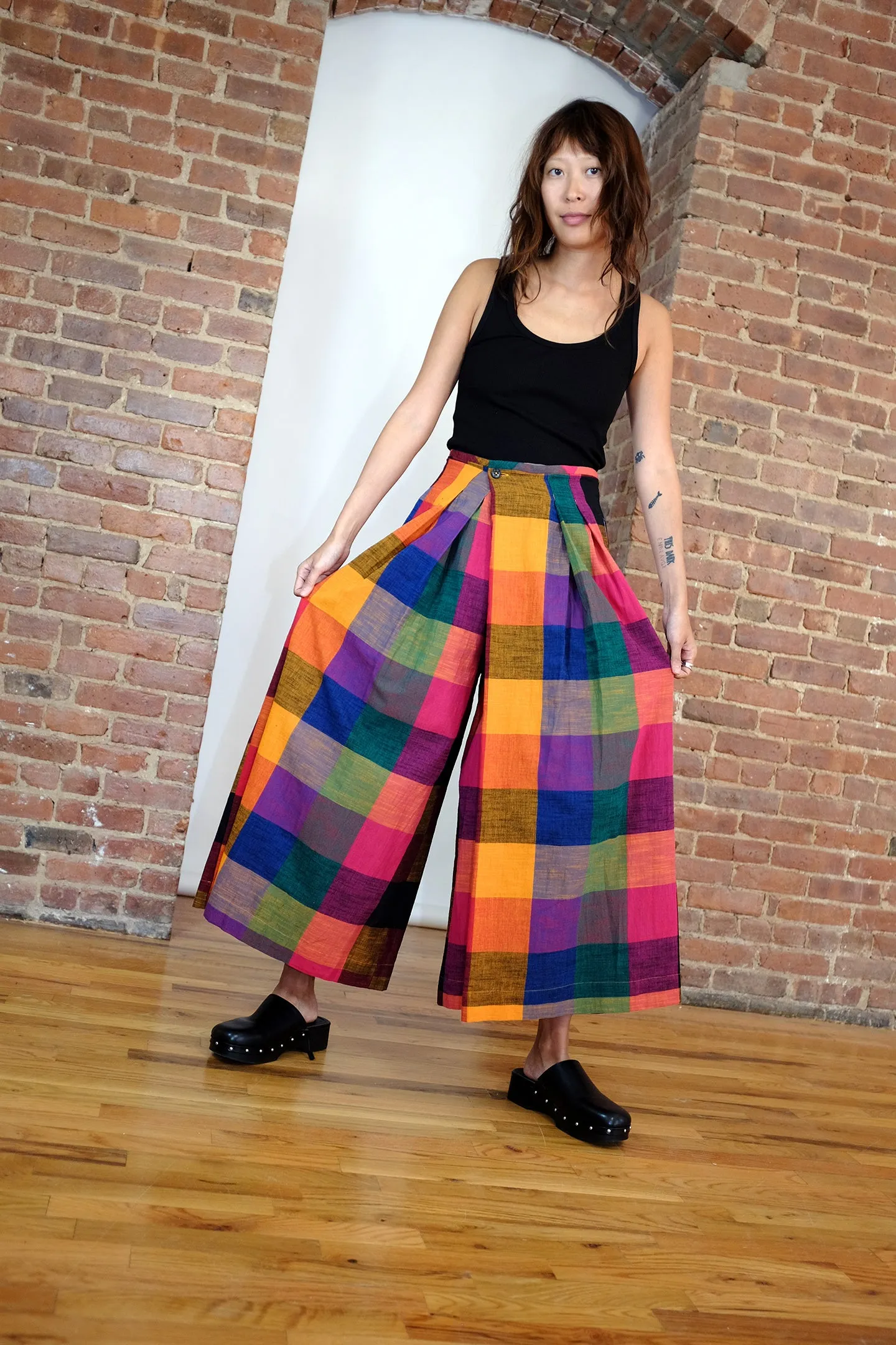 FRIDA PANTS | MULTI CHEX sold by Rujuta Sheth product image thumbnail 2