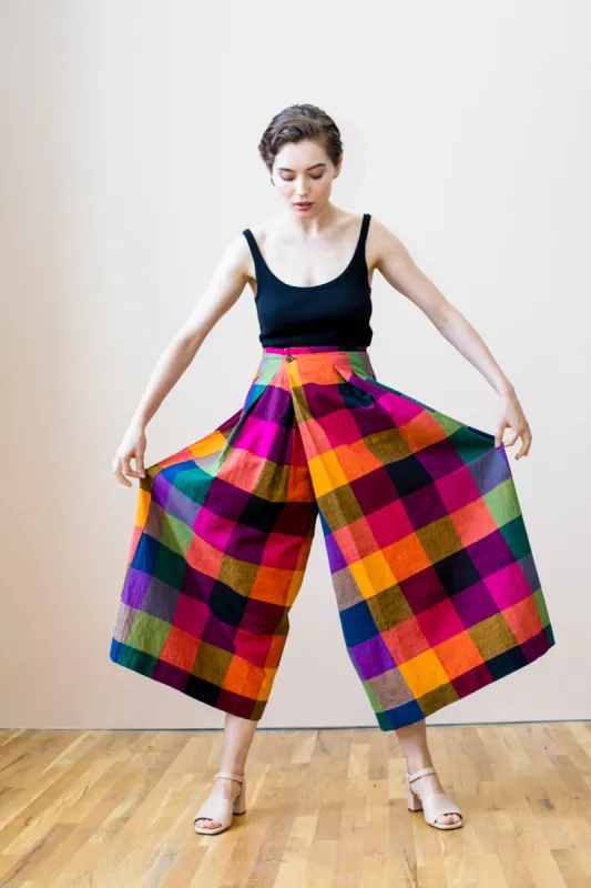 FRIDA PANTS | MULTI CHEX sold by Rujuta Sheth