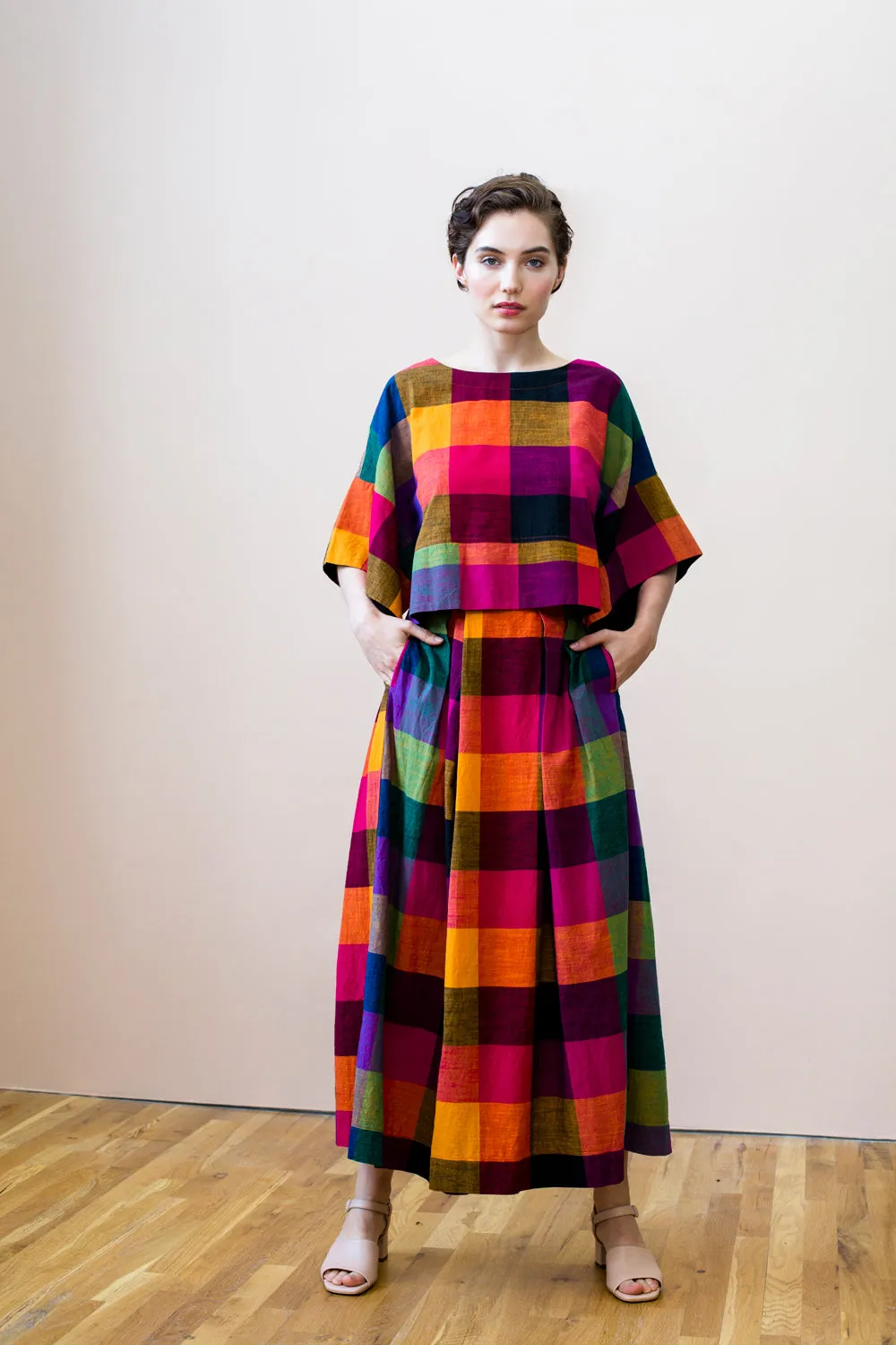 FRIDA PANTS | MULTI CHEX sold by Rujuta Sheth product image thumbnail 5