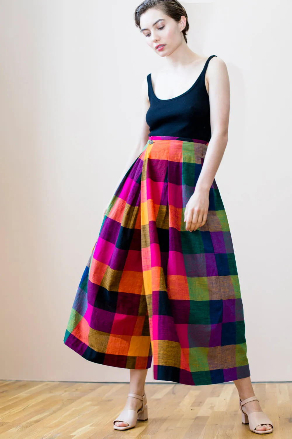 FRIDA PANTS | MULTI CHEX sold by Rujuta Sheth product image thumbnail 3