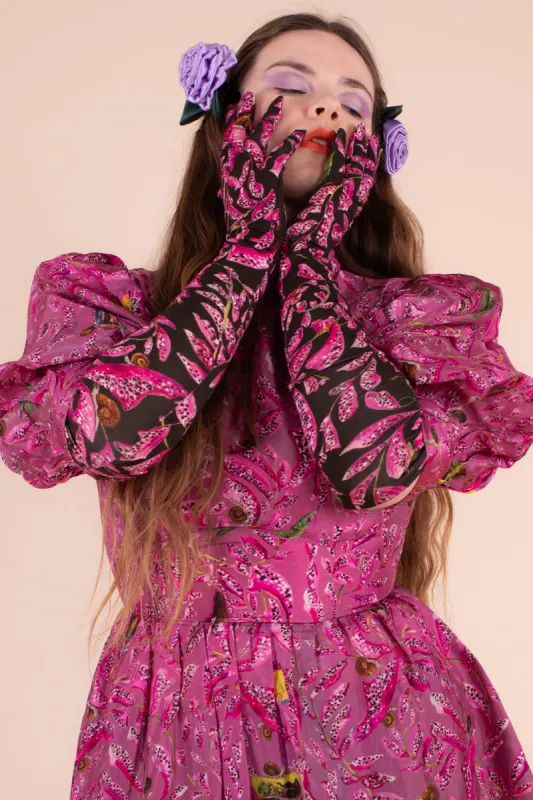 Opera Gloves - Foxglove made by Samantha Pleet