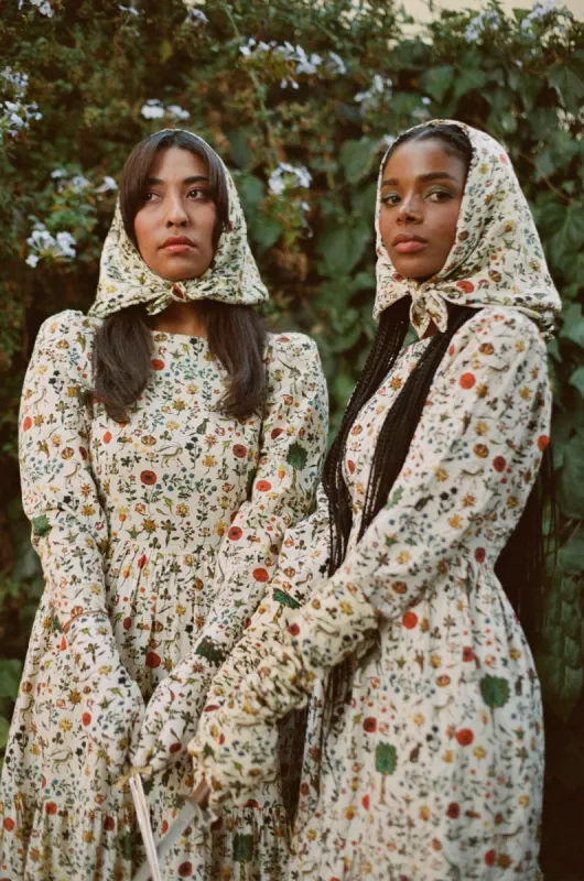 Silk Scarf - Ivory Illuminated sold by Samantha Pleet