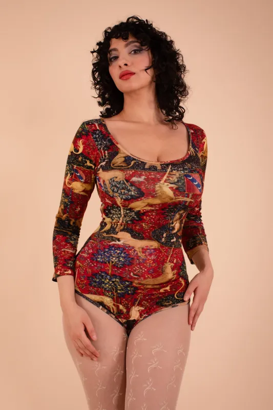 Primrose Leotard - Tapestry sold by Samantha Pleet
