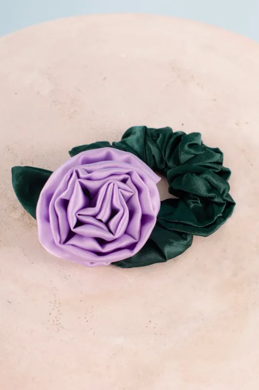 Persephone Scrunchie Purple sold by Samantha Pleet