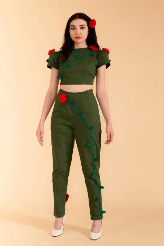 Persephone Pants - Green made by Samantha Pleet