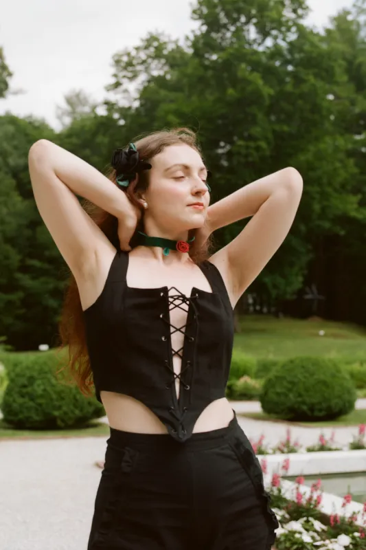 Shield Corset - Black made by Samantha Pleet