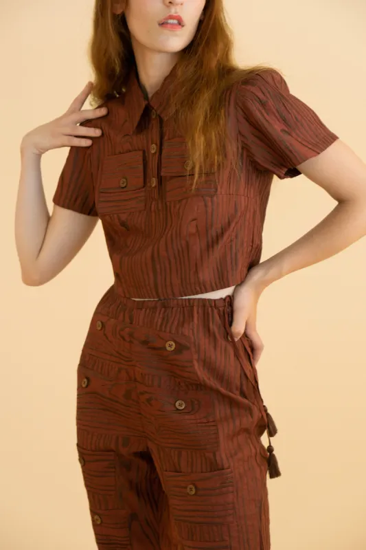 Woodland Blouse - Archive Sample made by Samantha Pleet