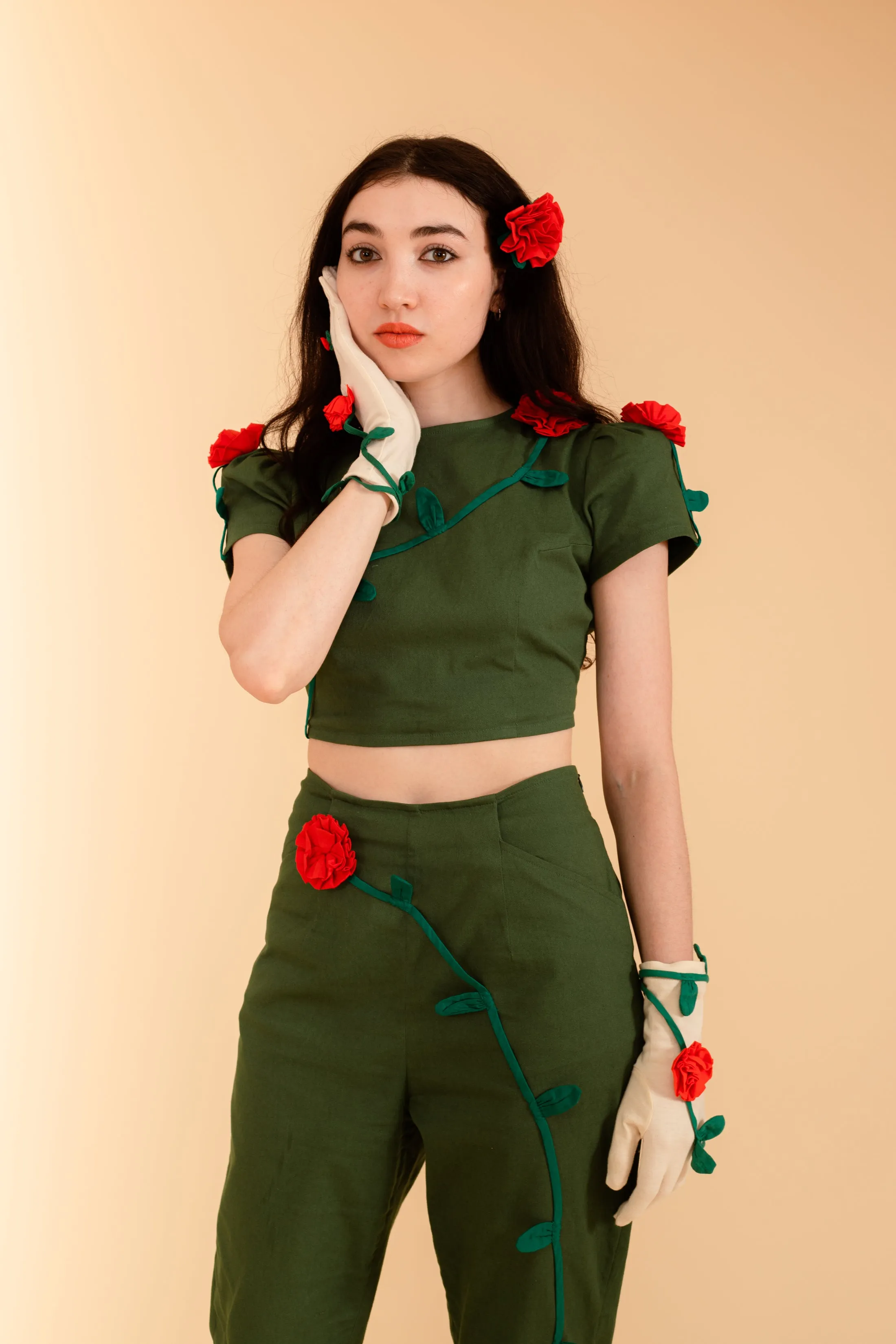 Persephone Blouse - Leaf Green sold by Samantha Pleet product image thumbnail 2