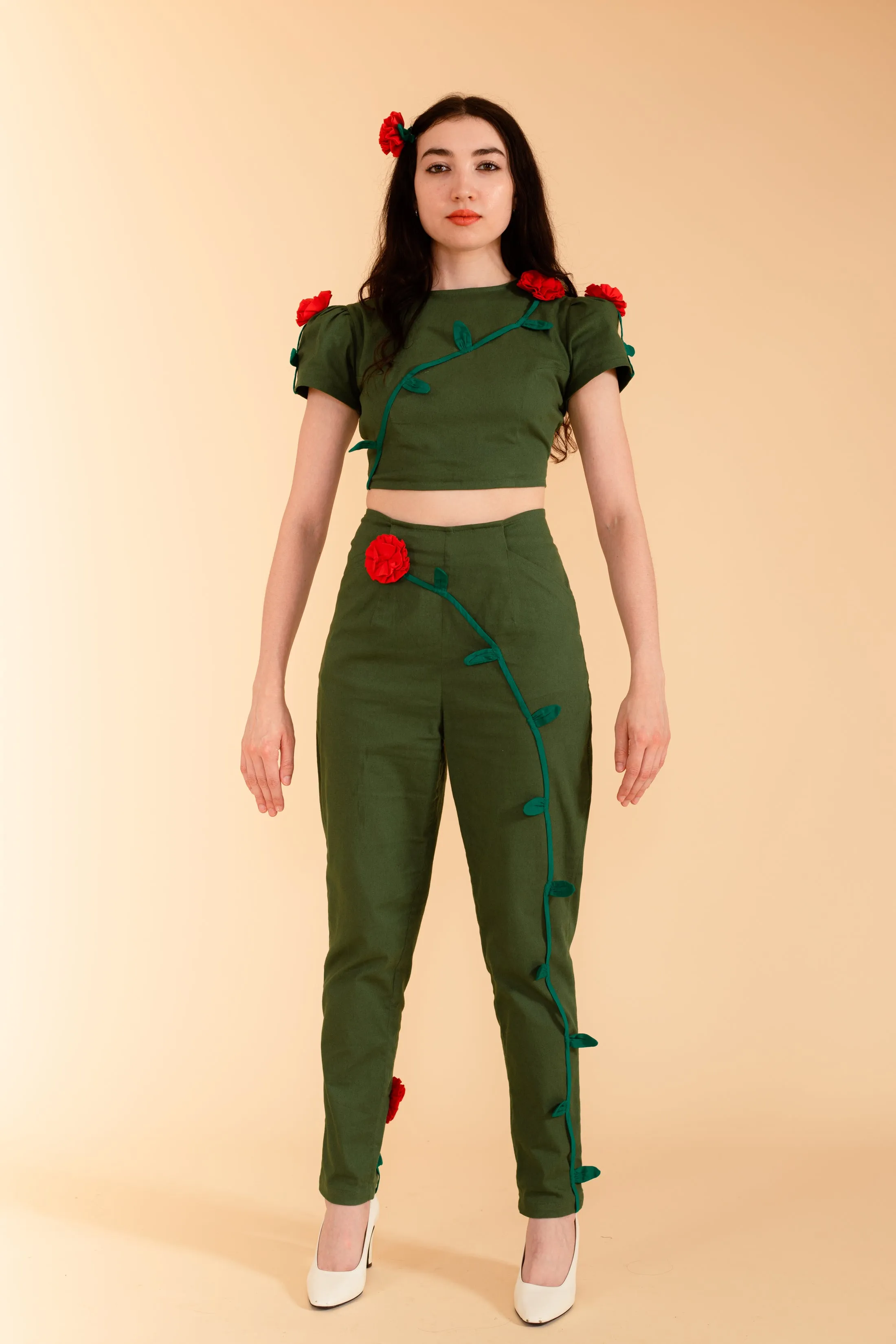 Persephone Blouse - Leaf Green sold by Samantha Pleet product image thumbnail 3