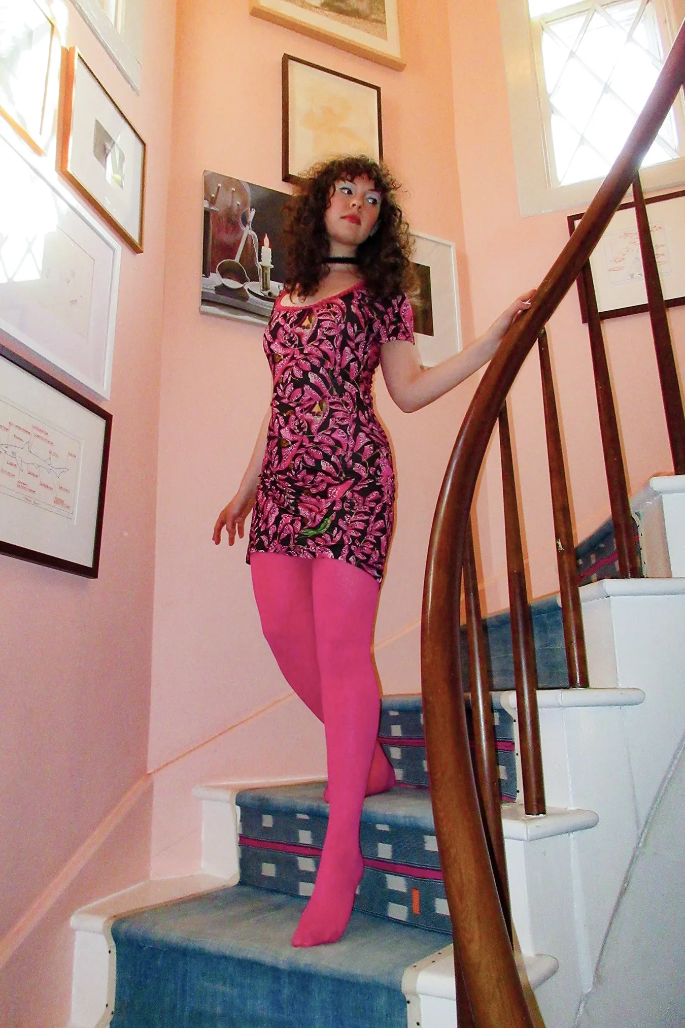 Tea Dress - Foxglove Print sold by Samantha Pleet product image thumbnail 4