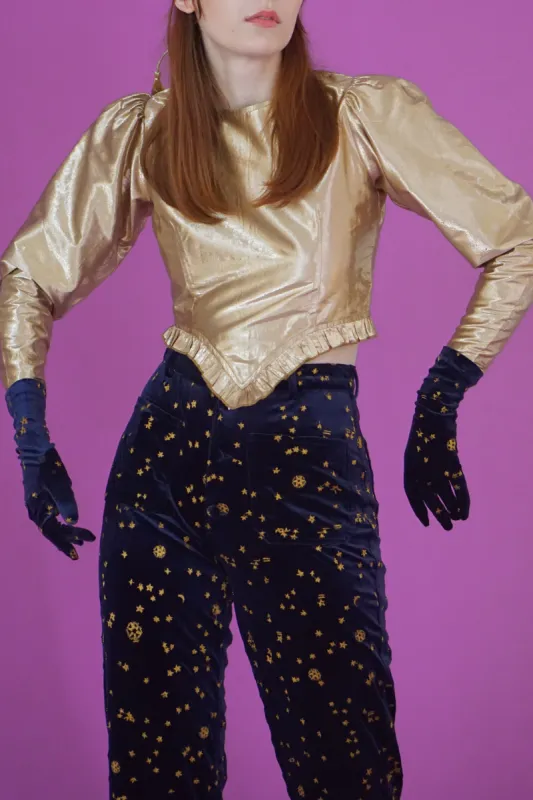 Gilded Blouse - Archive made by Samantha Pleet