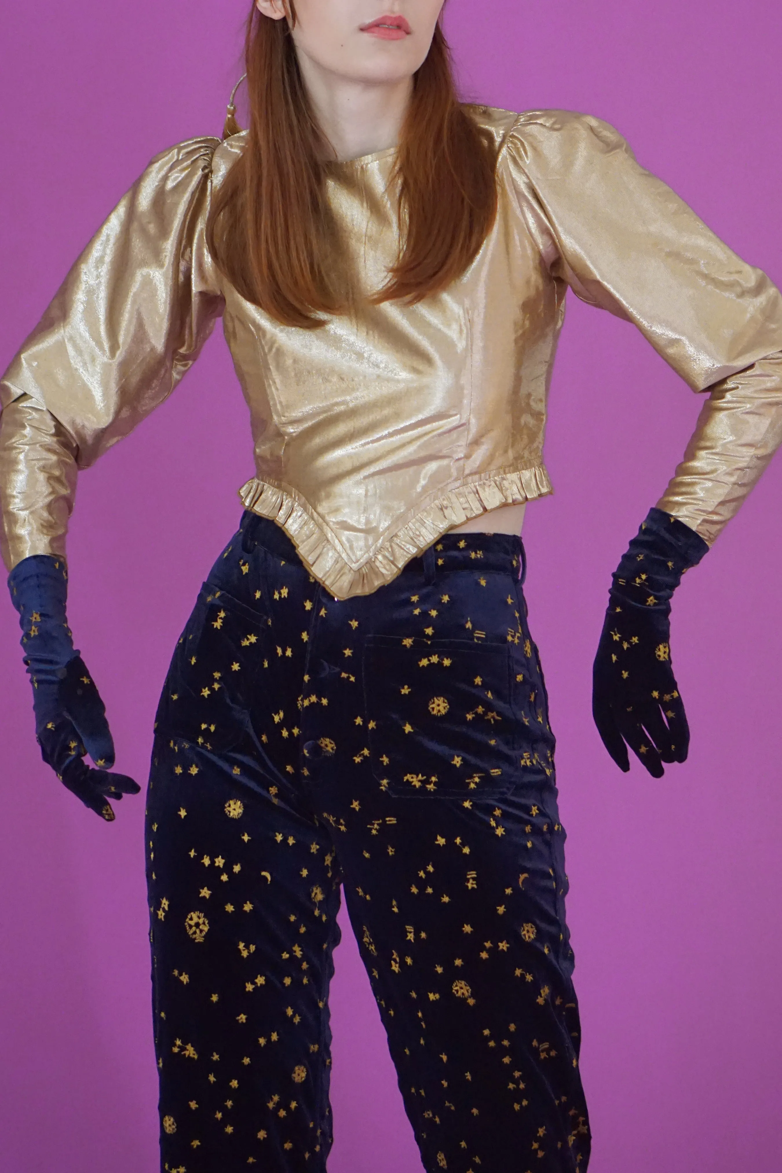 Gilded Blouse - Archive sold by Samantha Pleet