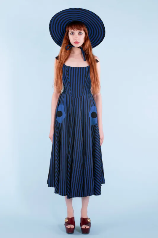 Daydream Dress - Blue Stripe made by Samantha Pleet