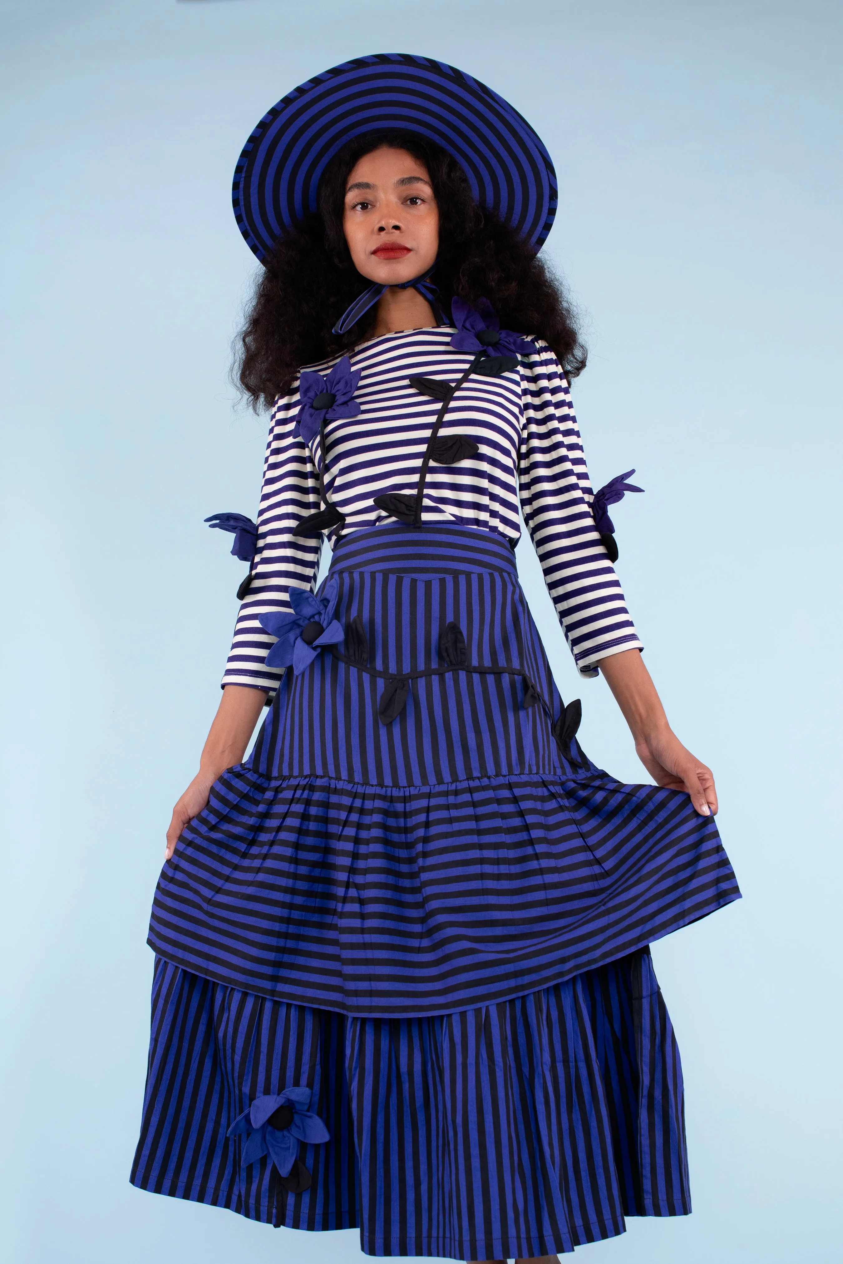 Boat Flower Shirt - Stripe sold by Samantha Pleet product image thumbnail 5