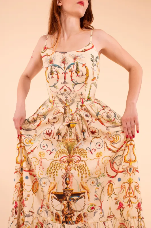 Cordelia Dress - Ornamental Print made by Samantha Pleet