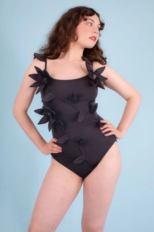Starflower Swimsuit - Black made by Samantha Pleet