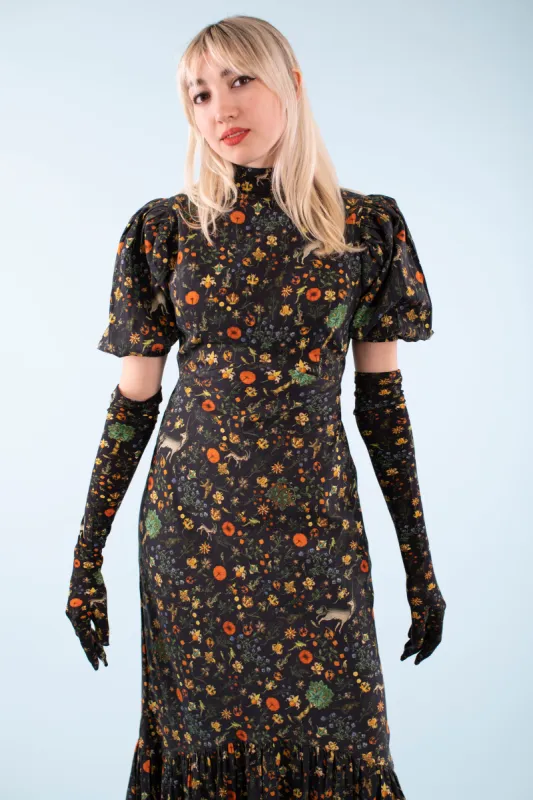 Opera Gloves - Black Illuminated made by Samantha Pleet