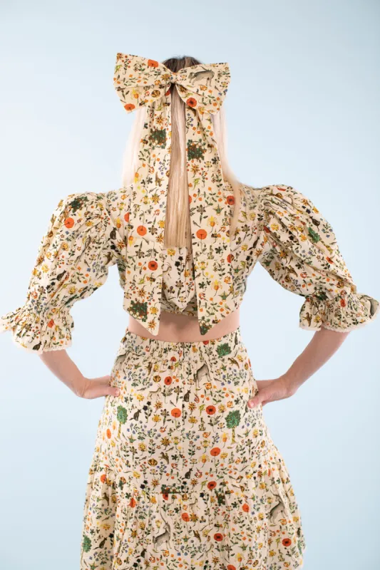 Ivory Illuminated Bow made by Samantha Pleet