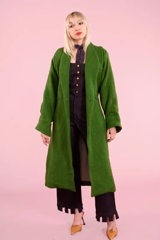 Chronicle Coat - Silk Wool Boucle made by Samantha Pleet