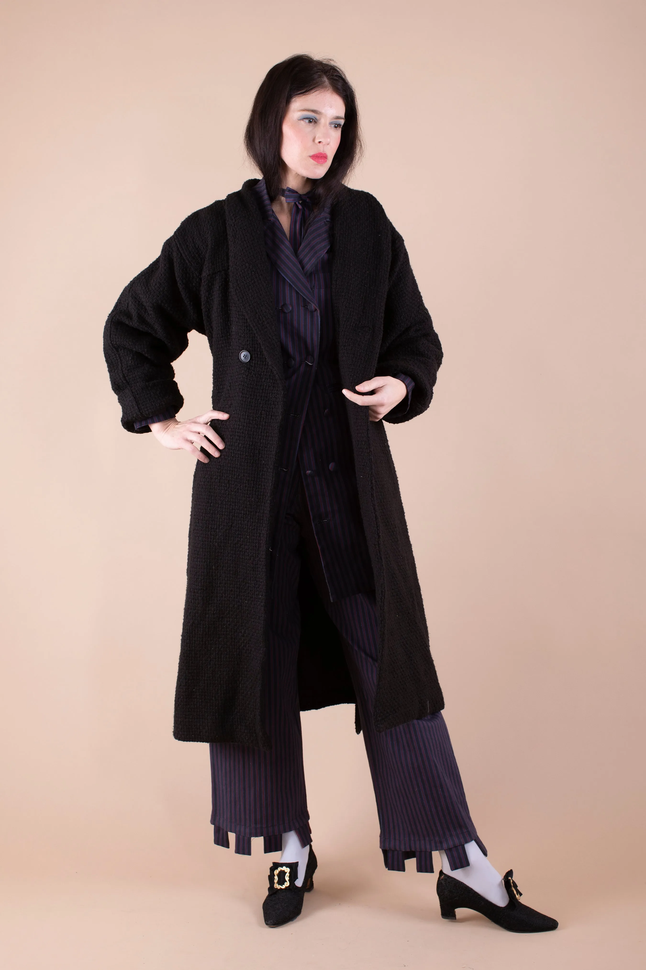 Chronicle Coat - Silk Wool Boucle - Sample Sale sold by Samantha Pleet product image thumbnail 2