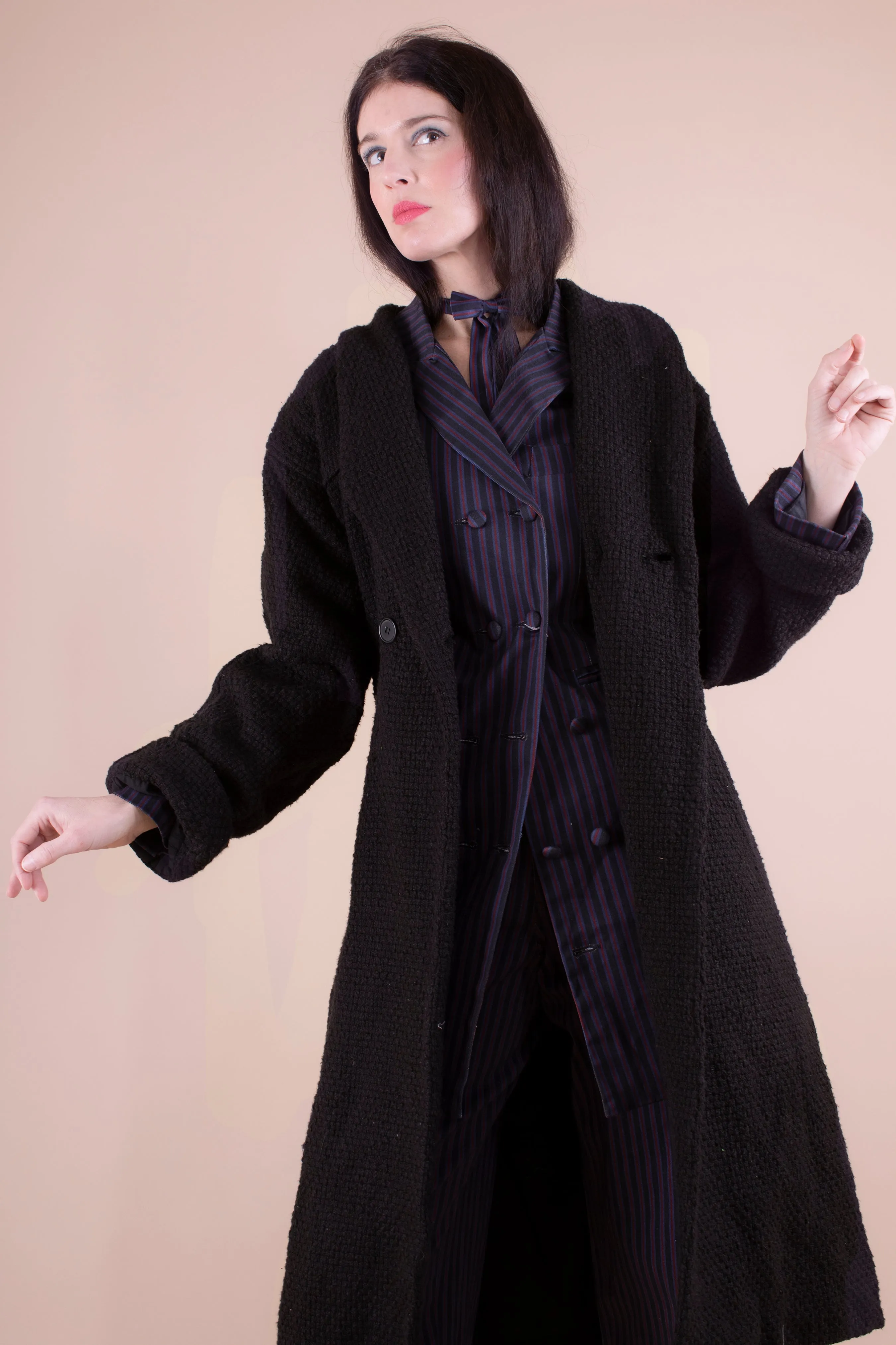 Chronicle Coat - Silk Wool Boucle - Sample Sale sold by Samantha Pleet product image thumbnail 3