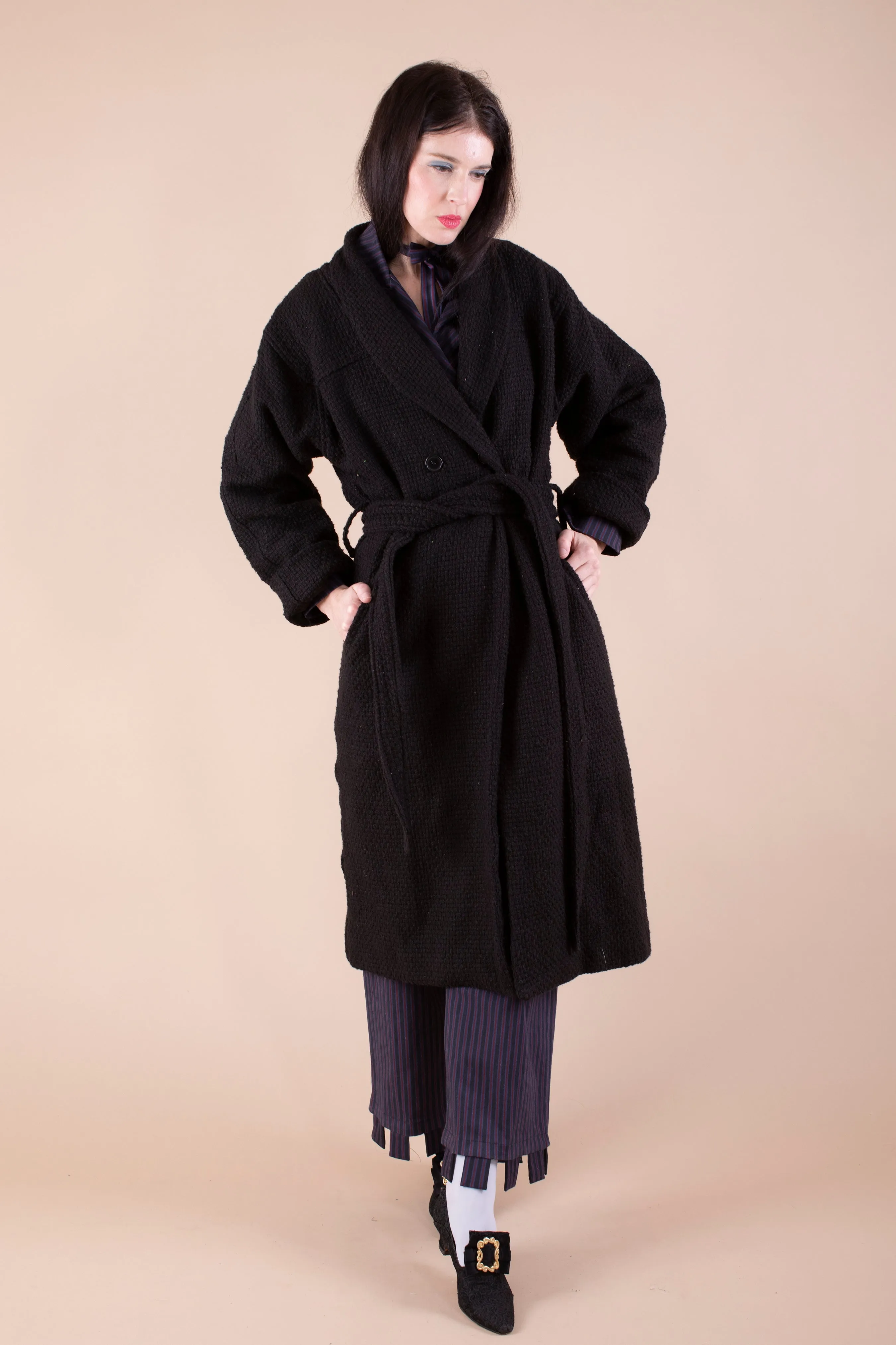 Chronicle Coat - Silk Wool Boucle - Sample Sale sold by Samantha Pleet