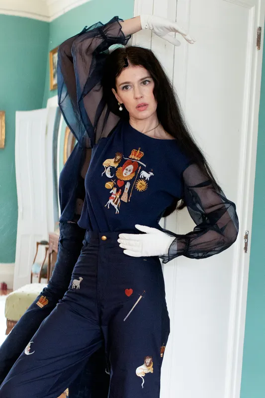 Elizabeth Blouse made by Samantha Pleet