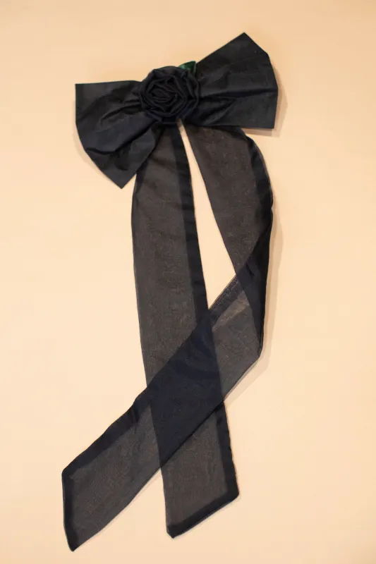 Persephone Bow - Midnight Shear made by Samantha Pleet