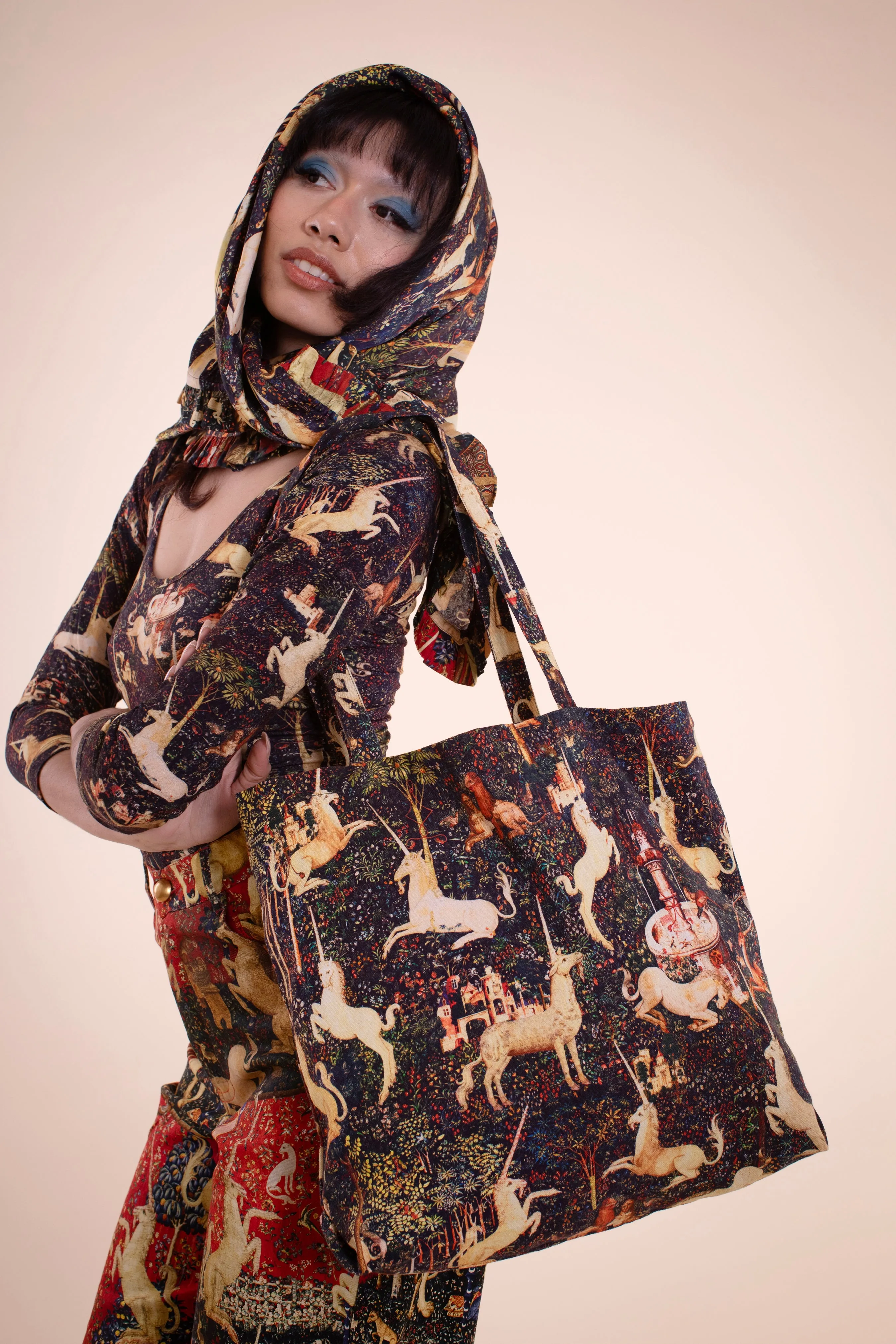 Mandrake Tote - Midnight Tapestry sold by Samantha Pleet