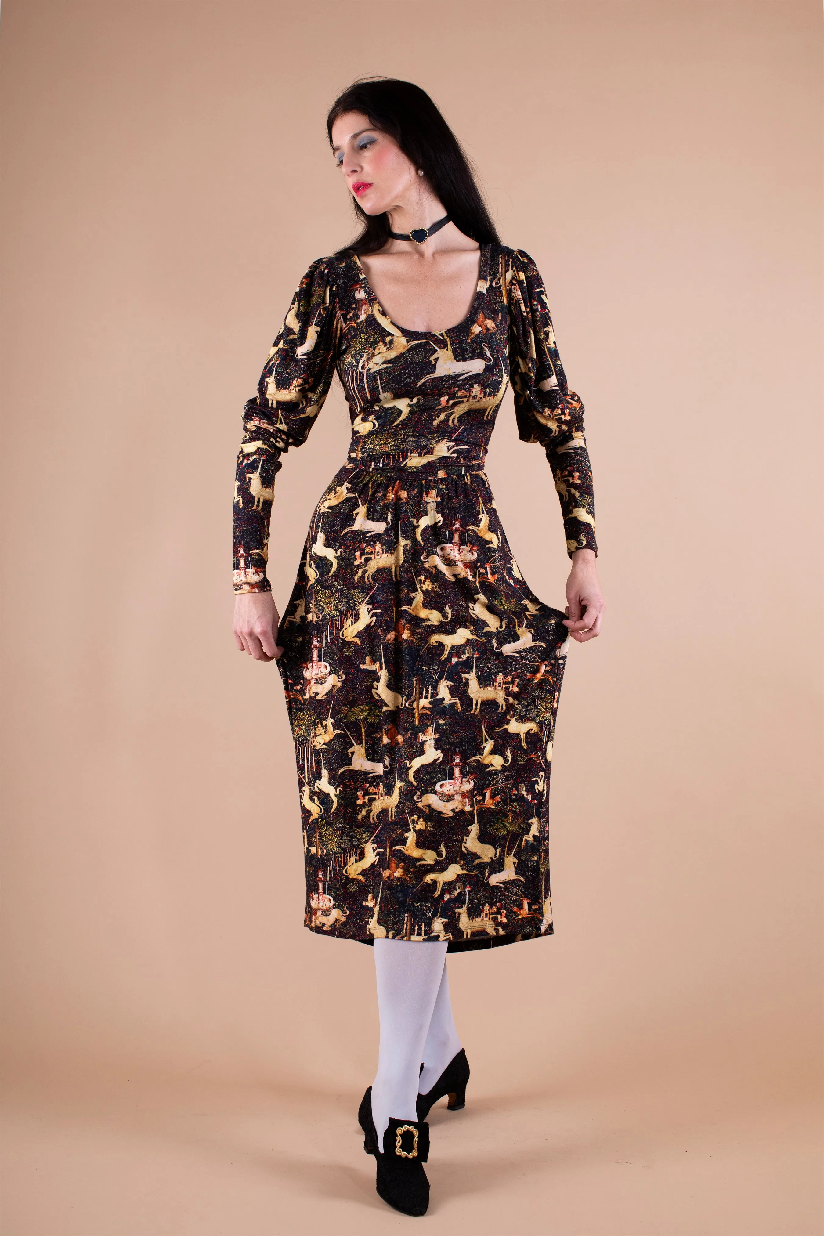 Regal Dress - Midnight Tapestry sold by Samantha Pleet product image thumbnail 5
