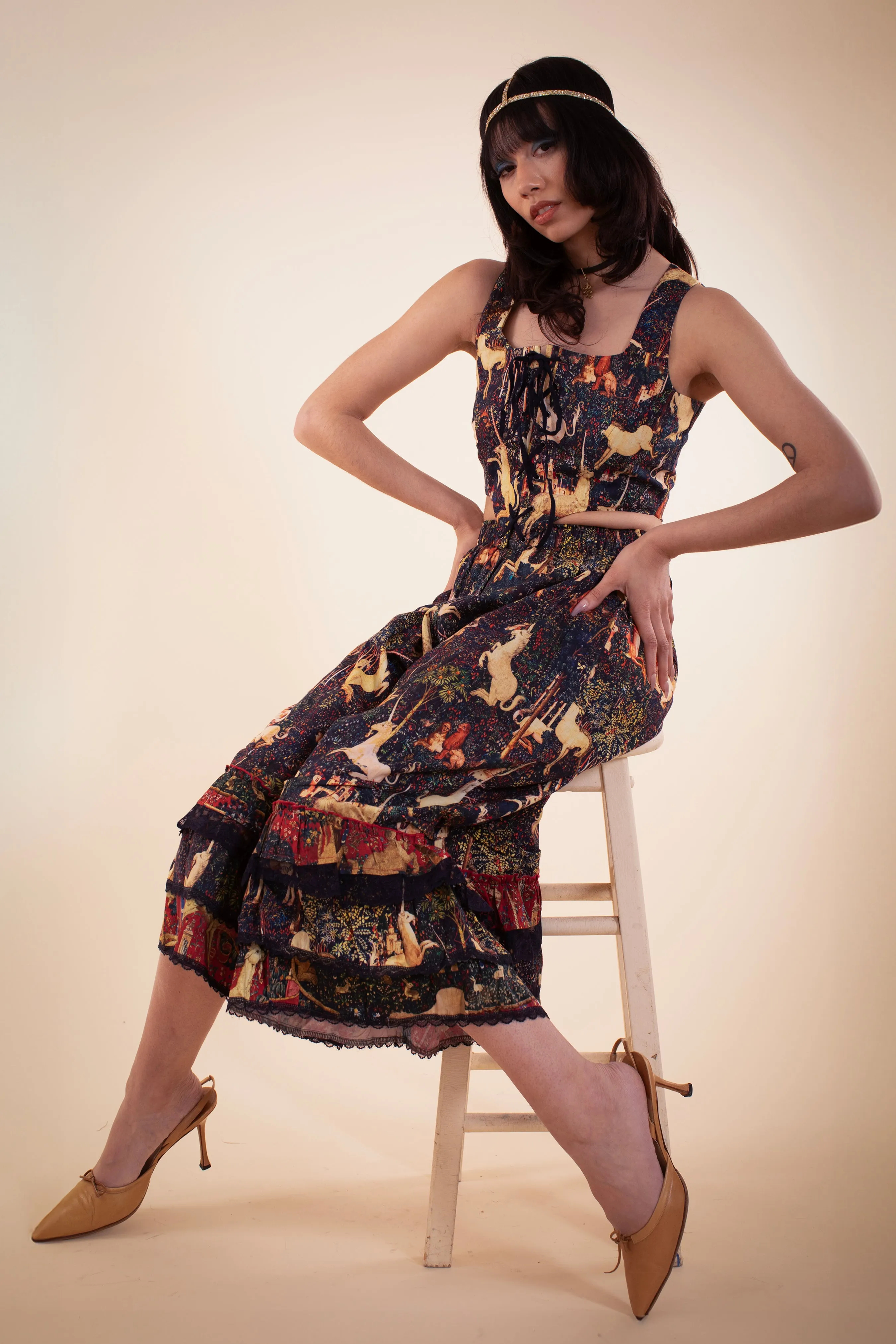 Romance Pants - Midnight Tapestry - PreOrder sold by Samantha Pleet product image thumbnail 5