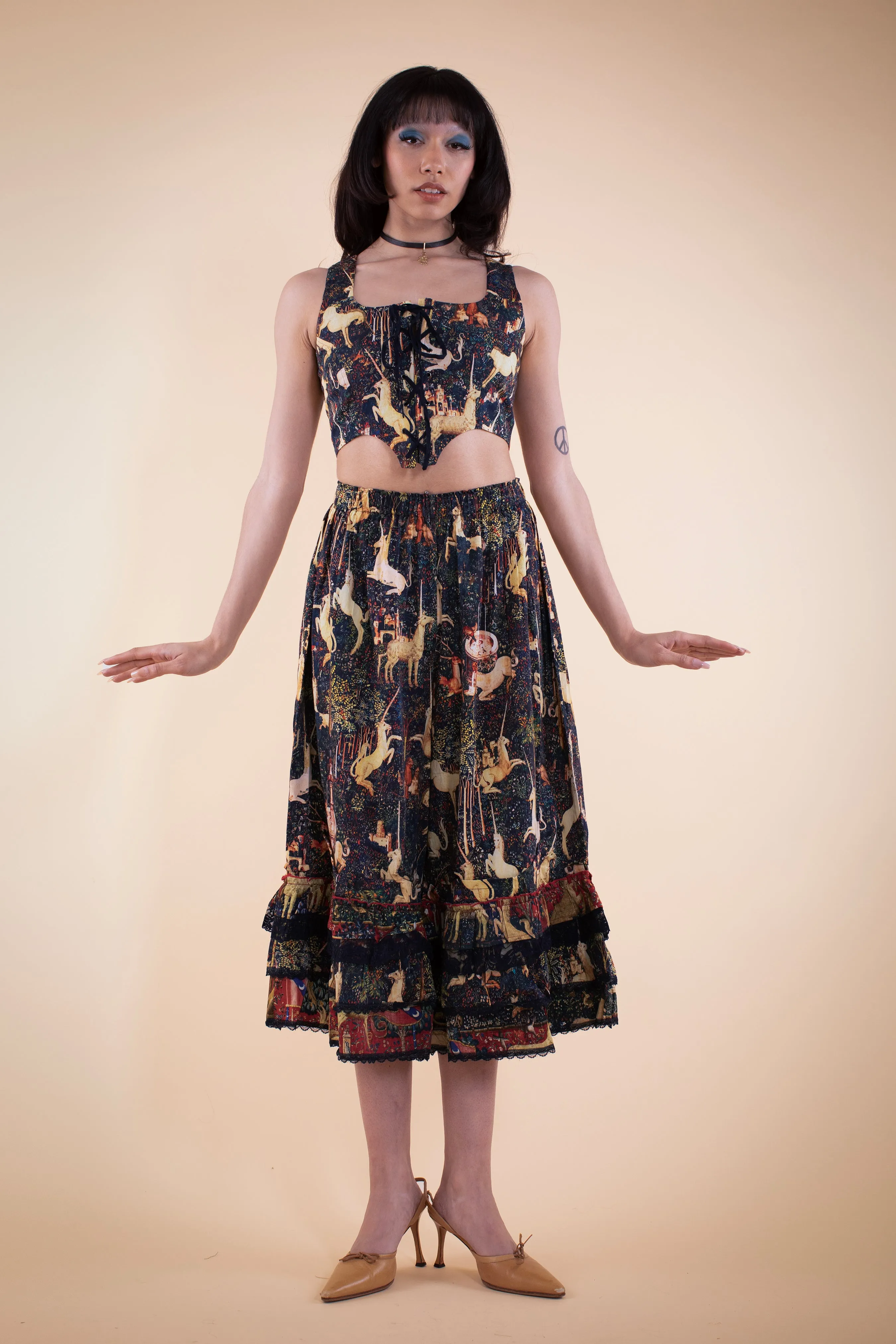 Shield Corset - Midnight Tapestry PreOrder sold by Samantha Pleet product image thumbnail 4