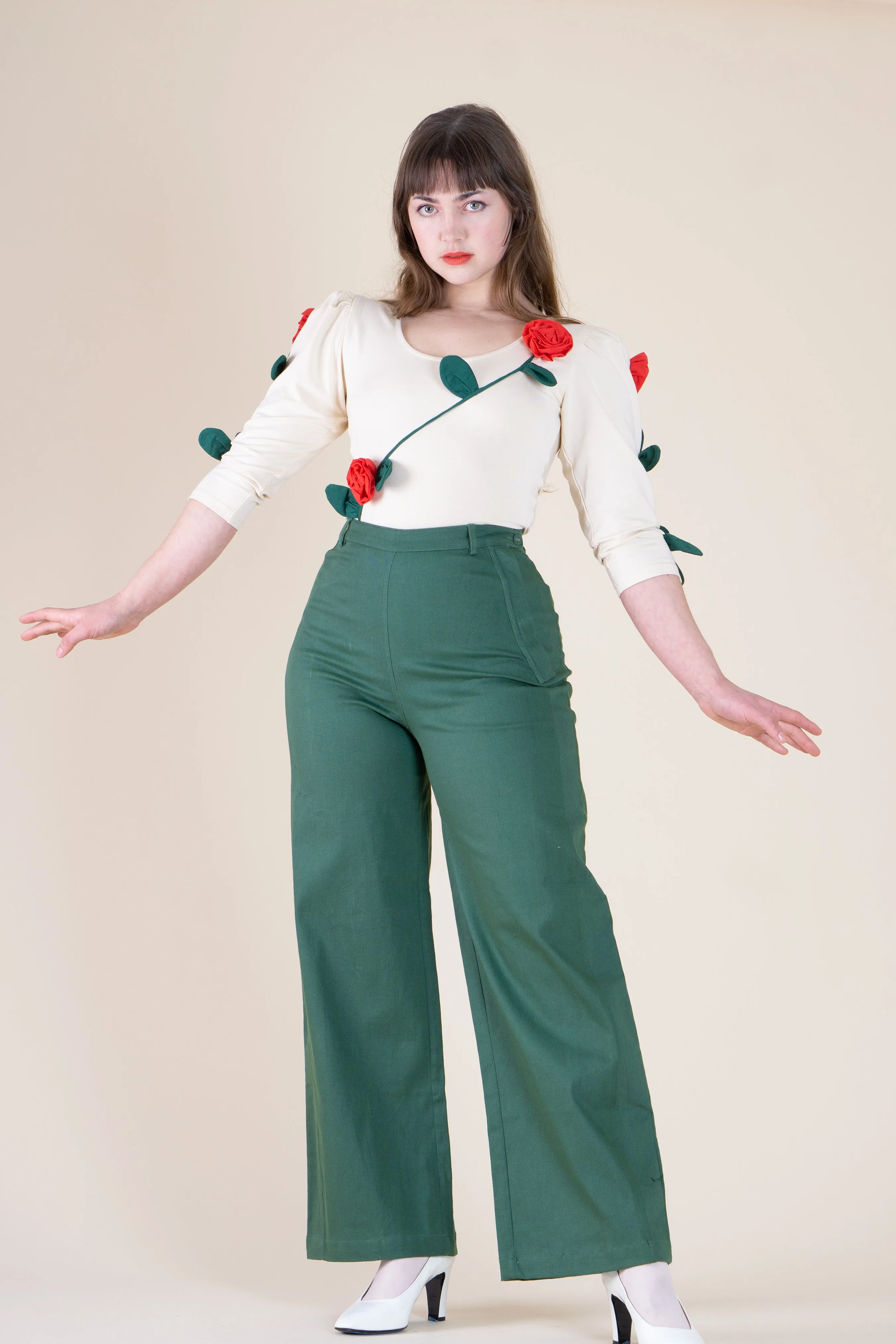 Plank Pants - Leaf - Sample Sale sold by Samantha Pleet