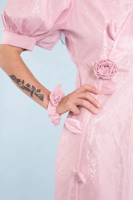 Persephone Scrunchie Pink Lurex sold by Samantha Pleet