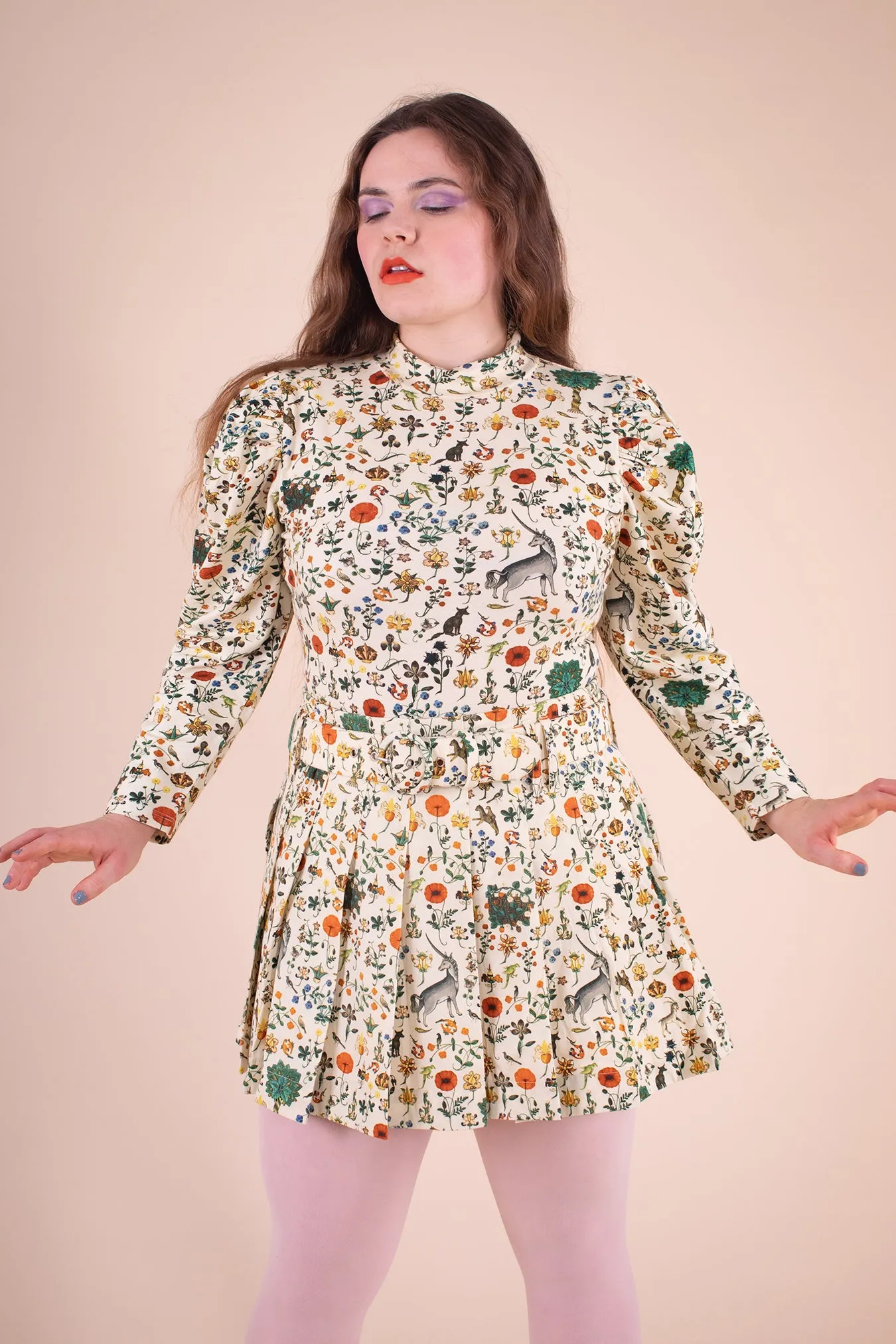 Turtle Bodysuit - Ivory Illuminated Print - Archive sold by Samantha Pleet product image thumbnail 5