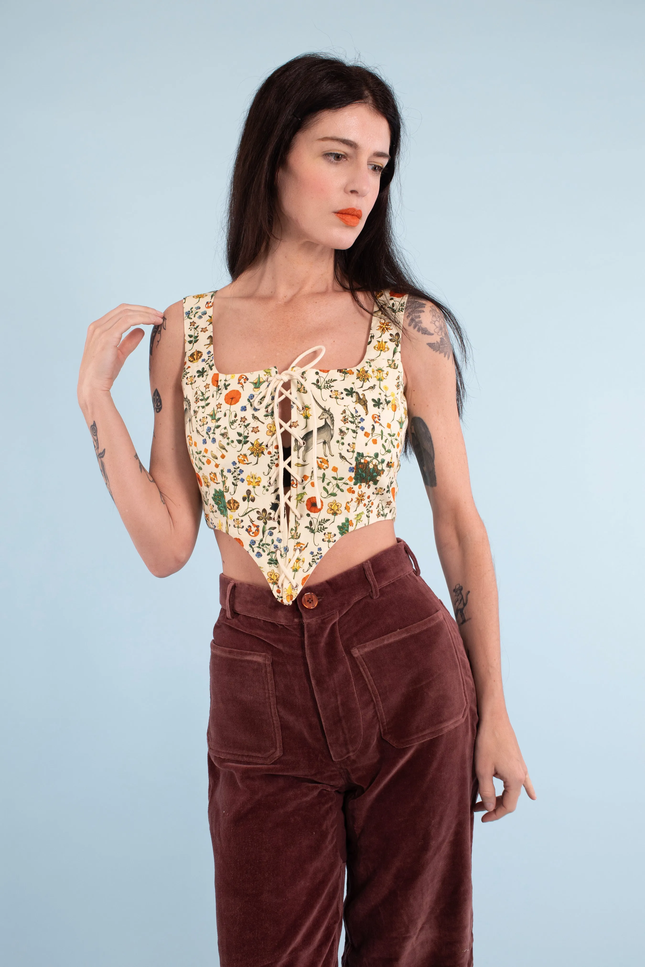 Shield Corset - Ivory Illuminated - Archive sold by Samantha Pleet product image thumbnail 3