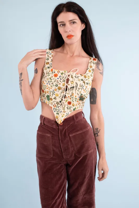 Shield Corset - Ivory Illuminated - Archive sold by Samantha Pleet