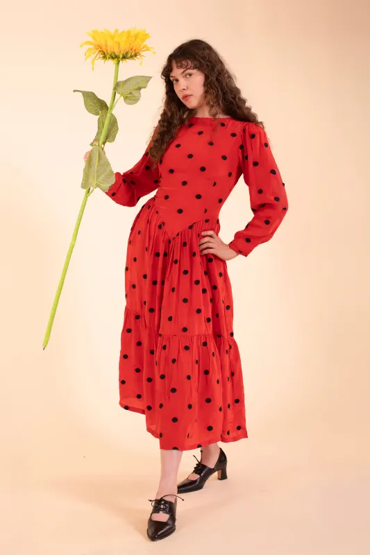 The Ladybug Dress made by Samantha Pleet