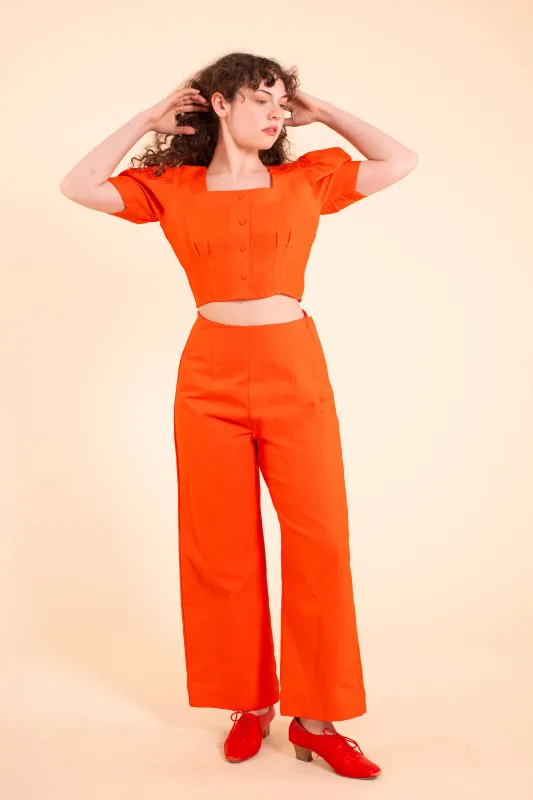 Knightley Pants - HKM - Poppy Canvas sold by Samantha Pleet