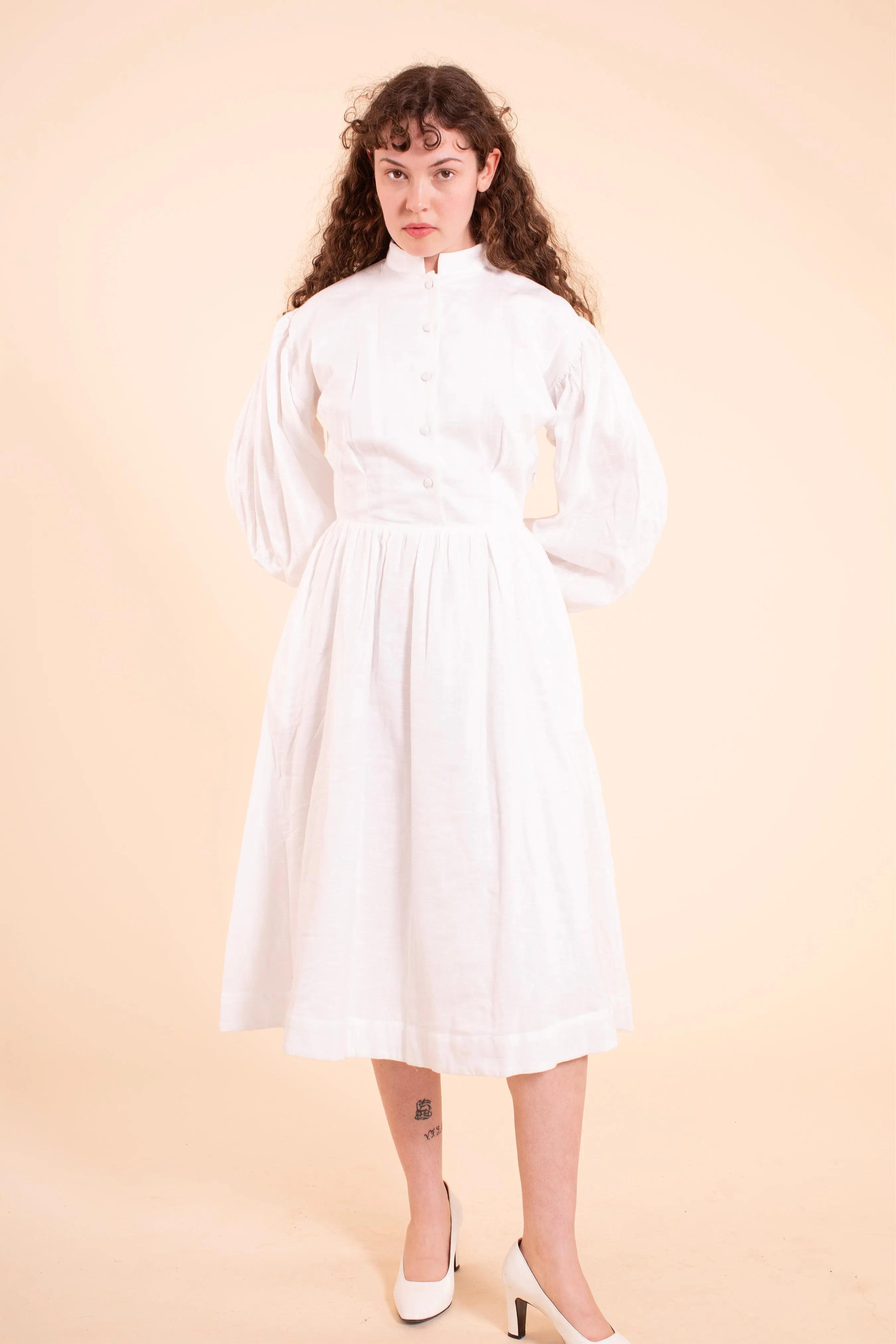 Helen Dress - HKM - Ivory sold by Samantha Pleet product image thumbnail 3