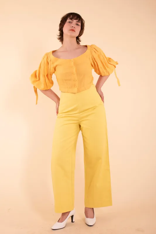 Reed Pants - HKM - Sunshine Canvas sold by Samantha Pleet