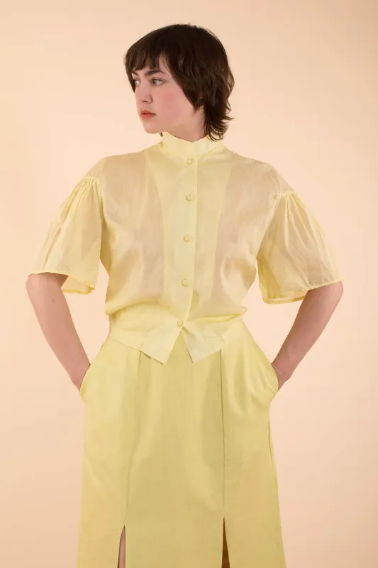 Frank Blouse - HKM - Dew Cotton Organza - Sample Sale sold by Samantha Pleet